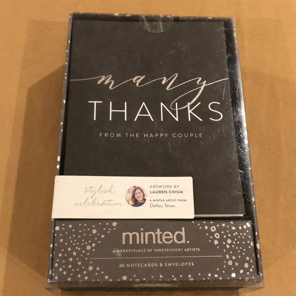 20 cards & envelopes